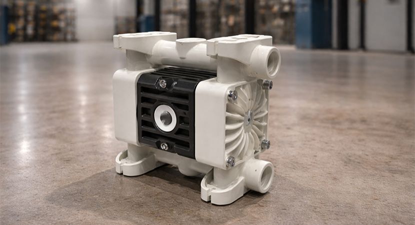 پمپ دیافراگمی دبم؛ راهکار کم مصرف برای خطوط صنعتی با دمای کاری پایین