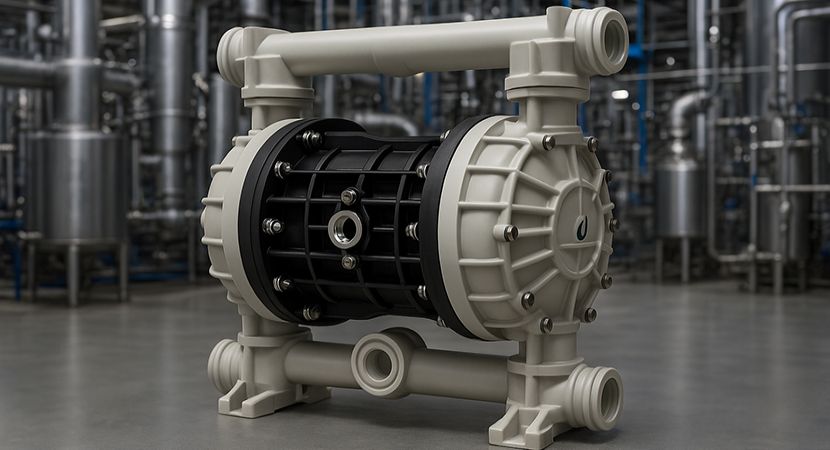 بررسی عملکرد پمپ دیافراگمی دبم در صنایع