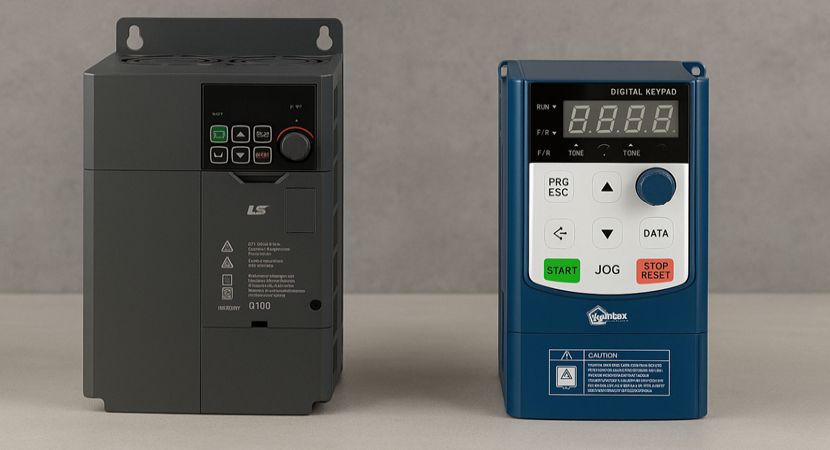 مقایسه اینورتر پنتاکس و LS در کنترل پمپ