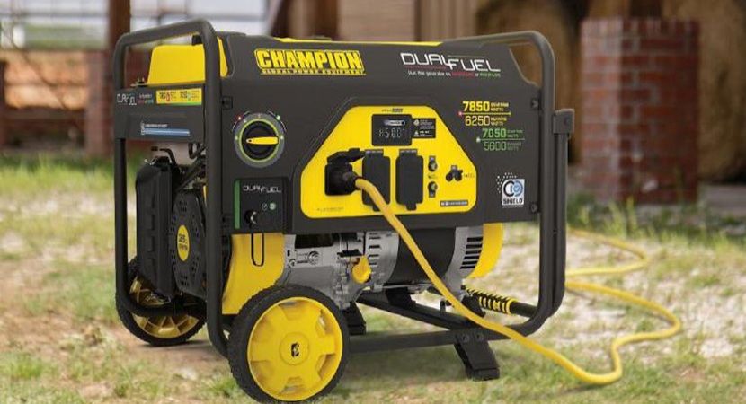 بررسی مشخصات فنی موتور برق بنزینی چمپیون؛ از توان خروجی تا حجم موتور