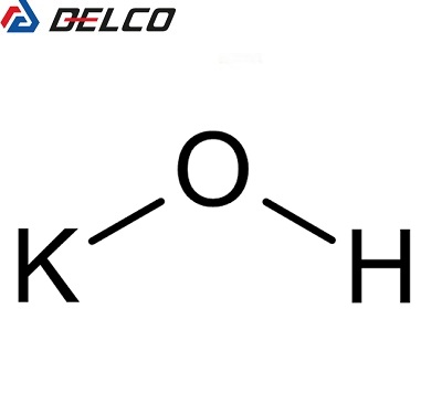 ساختار هیدروکسید پتاسیم